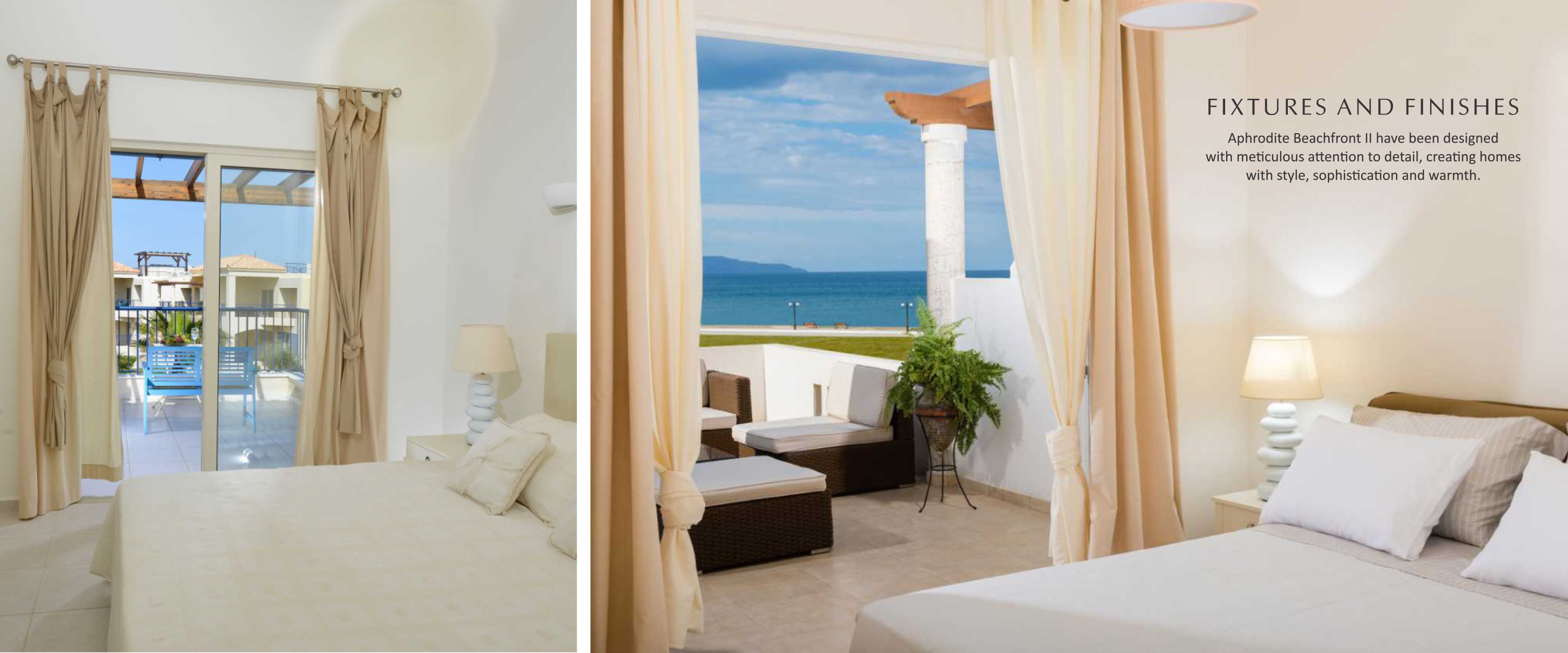 Aphrodite Beachfront 2 Bedroom apartment / First Floor  at Maleme - Crete 